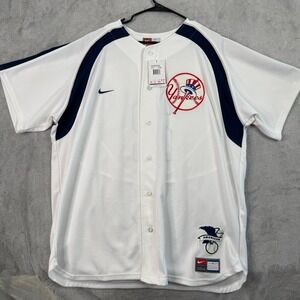 NWT Derek Jeter Yankees Nike MLB Baseball Jersey White XXL American League